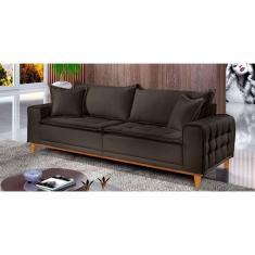 Sofá Fixo Orfeu 2 Lugares Luxo 160cm Castellar Móbile