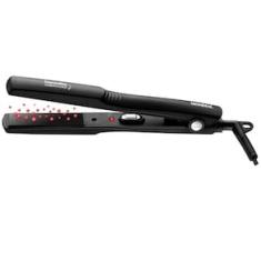 Chapinha | Prancha Mondial Tourmaline P-15 Cerâmica 200°C com Cabo Giratório Preta - Bivolt