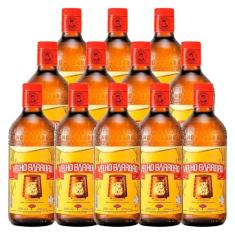 Cachaça Adoçada Velho Barreiro 600ml 12 Unidades