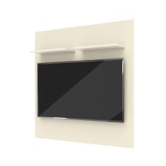 Painel 2 Prateleiras Superior Tv Até 32P Sala Madri Branco