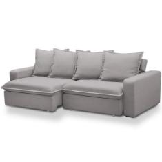 Sofá Retrátil Reclinável Para Sala de Estar Living 215cm Vêneto F04 Ve