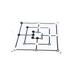 Brinquedos Educativos - Jogo de Trilha 45x45cm 18 Peças - Sonho de Cri