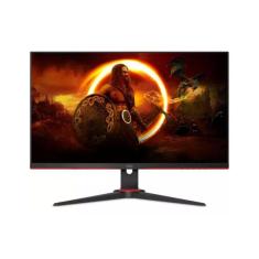 Monitor Gamer Aoc 27G2E1 Linha Gaming, Preto/Vermelho, Full