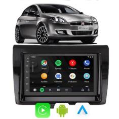Kit Multimidia Bravo 2011 2012 2013 2014 15 2016 7" Android Auto CarPl