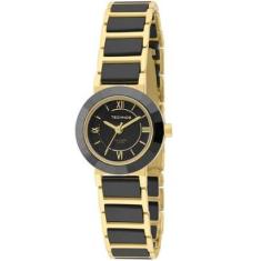 Relógio Technos Feminino Saphire Dourado 2035LWF4P-Feminino