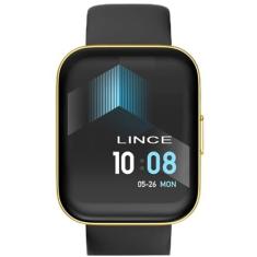 Relógio Smartwatch Lince Fit 3 LSWUQPM003 PXPX Dourado
