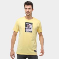 Camiseta Starter Photo Masculina, Amarelo, M