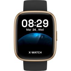Relogio Smartwatch Unissex Alexa X-Watch XSWUQPI004A - Preto-Unissex