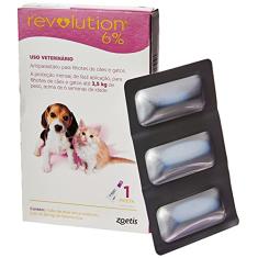Revolution Zoetis para Cães Filhotes de até 2,5kg 1 unidade - 1 bisnaga