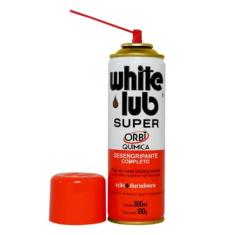 6 White Lub Super Lubrificante Desengripante Spray 300ml