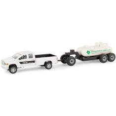 Carrinho Miniatura Erlt Dodge Ram 2500 Pickup With Tank 1/64