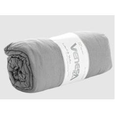 Lençol de Malha Casal Super King Venesa, Grafite