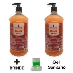 2 Sabonete Líquido Grande 1 Litro Pump com Hidratante PH Antialérgico 
