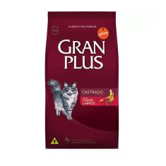 Ração Gran Plus Gatos Adultos Carne/Arroz 3Kg