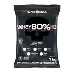 Whey Protein Concentrado 80% hd - BLACK SKULL - whey 80% hd (Sabor Chocolate)