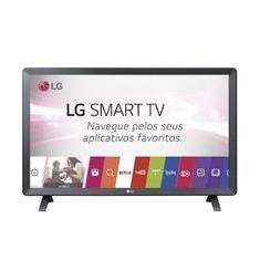Smart TV Monitor LED 23.6´ LG, 2 HDMI, 1 USB, Wi-Fi - 24TL520S