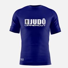Camiseta Judo HZT Treino e Passeio Dry Fit UV50+ - Azul