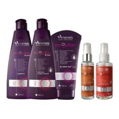 Kit Arvensis Revolution Sh. Masc. Bb Cream Queratina Sérum