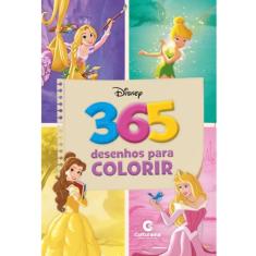 365 Desenhos para Colorir - Princesas Disney, Amarelo