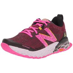 New Balance Tênis de corrida feminino Fresh Foam Hierro V6 Trail, Granada/rosa Glo, 35