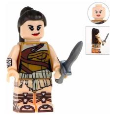 Boneco Blocos De Montar Diana Mulher Maravilha Filme
