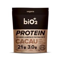 Proteína Vegetal biO2 Protein Cacau e Maca Peruana 908 g, Vegana e sem Glúten