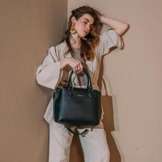 Bolsa TiraColo De Mão Espaçosa Com Alça Removível E Ajustável-Feminino