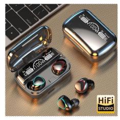 Fones ouvido IPX4 Bluetooth TWS 5.1 Display LED HiFi Estéreo - WCAN