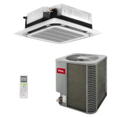 Ar-Condicionado Split Cassete 4 Vias Inverter TCL 36.000 BTUs Só Frio 220V Monofásico
