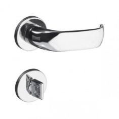 Fechadura Contemporânea Cromado Premium Banheiro - Pado