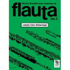 Livro - Música brasileira para conjuntos de Flauta - Volume 3
