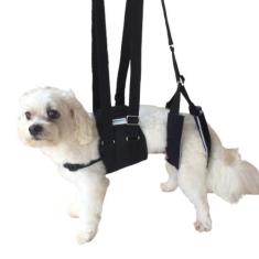 Peitoral com suporte das patas traseiras para Pets com deficiência par