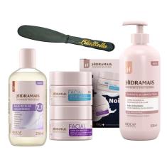Agua Micelar 7/1+Creme Dia e Noite+Sabonete Facial Hidramais