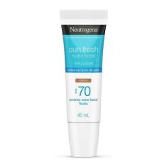 Protetor Solar Neutrogena Sun Fresh Hydro Boost Fps70 Cor 3.0 40ml