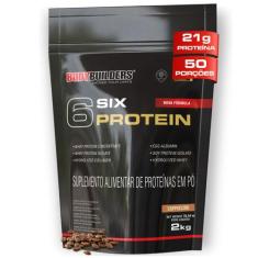 Whey Protein Concentrado 6 Six Protein 2kg - Bodybuilders, Cappuccino