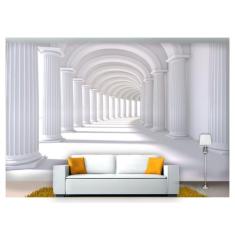 Papel De Parede Túnel Profundo Geométrico 3D At55 - Você Decora