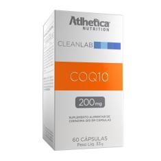 COQ10 Coenzima Q10 200mg 60 Cápsulas Cleanlab Atlhetica
