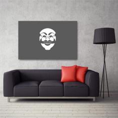 Quadro decorativo Séries Mr Robot - Tela em Tecido