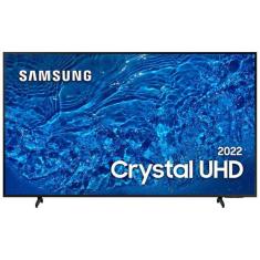 Smart TV Samsung Crystal UHD 4K BU8000 85 com Tela sem Limites, Alexa Built In e Wi-Fi - UN85BU8000GXZD