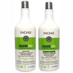 Kit Inoar Cicatrifios Shampoo + Condicionador Litro