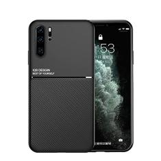 Kepuch Mowen Case Capas Placa de Metal Embutida para Huawei P30 Pro - Preto