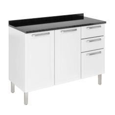 Balcão Tarsila Com Tampo 3Portas 2Gavetas Ig3g2-120 Itatiaia