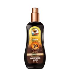 Protetor Solar Spray Gel Australian Gold Instant Bronzer fps 30 237g