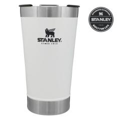 Copo Térmico De Cerveja (Com Tampa) 473ml - Stanley, Branco Polar