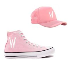 Kit Tênis Boné Wandinha Addams Lançamento Série Teens - Gra Confecções