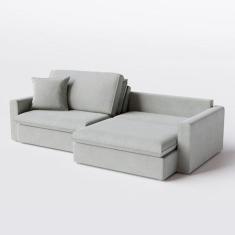 Sofá Cama Bélgica Retrátil e Reclínável 2,50m em Linho Diamond Premium