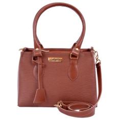 Bolsa Feminina Lateral Transversal  - Aryel, Marrom