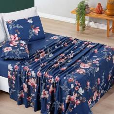 Jogo De Cama Casal 200 Fios Avere 04 Peças Encantada - BIA ENXOVAIS