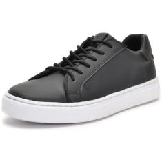 Tenis Feminino Casual Lifestyle Couro Base Ipê Mulato 150 Cor Preto, P