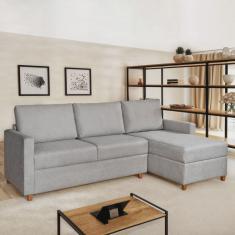 Sofá 3 Lugares com Chaise Moov Yescasa